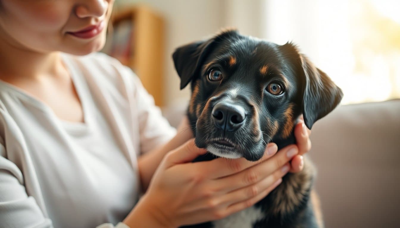 Comment calmer un chien anxieux : méthodes naturelles et efficaces — illustration