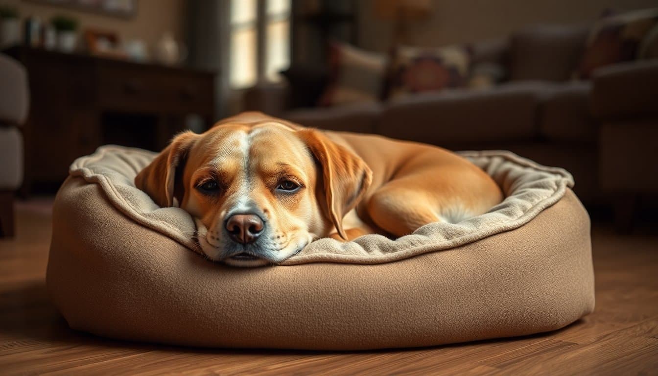 Mon chien a du mal à se lever : causes et solutions — illustration