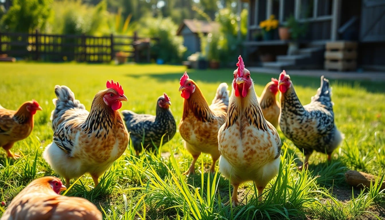 Élever des poules dans son jardin : guide pratique — illustration