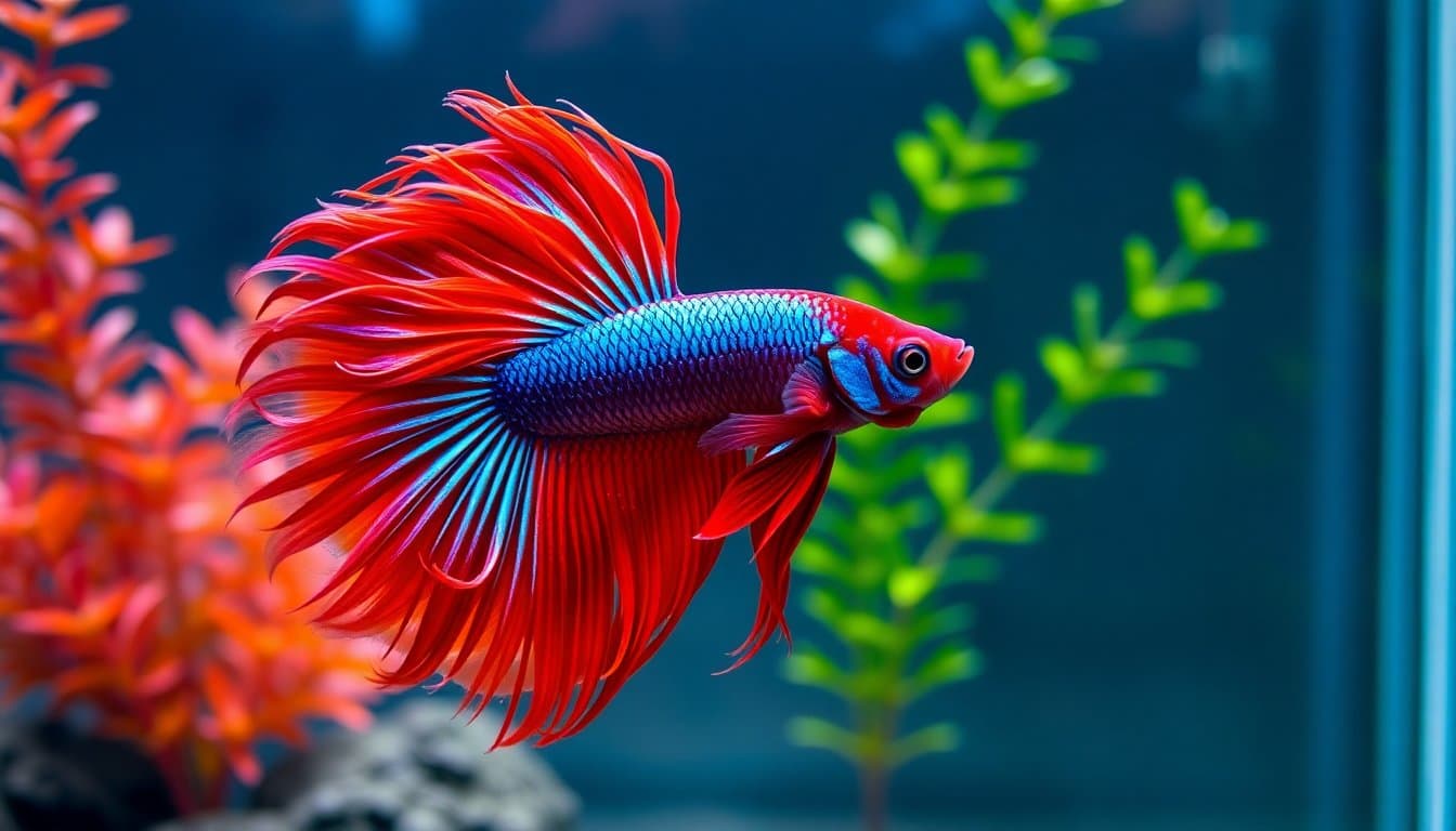 Le combattant (Betta splendens) : soins, aquarium et erreurs à éviter — illustration