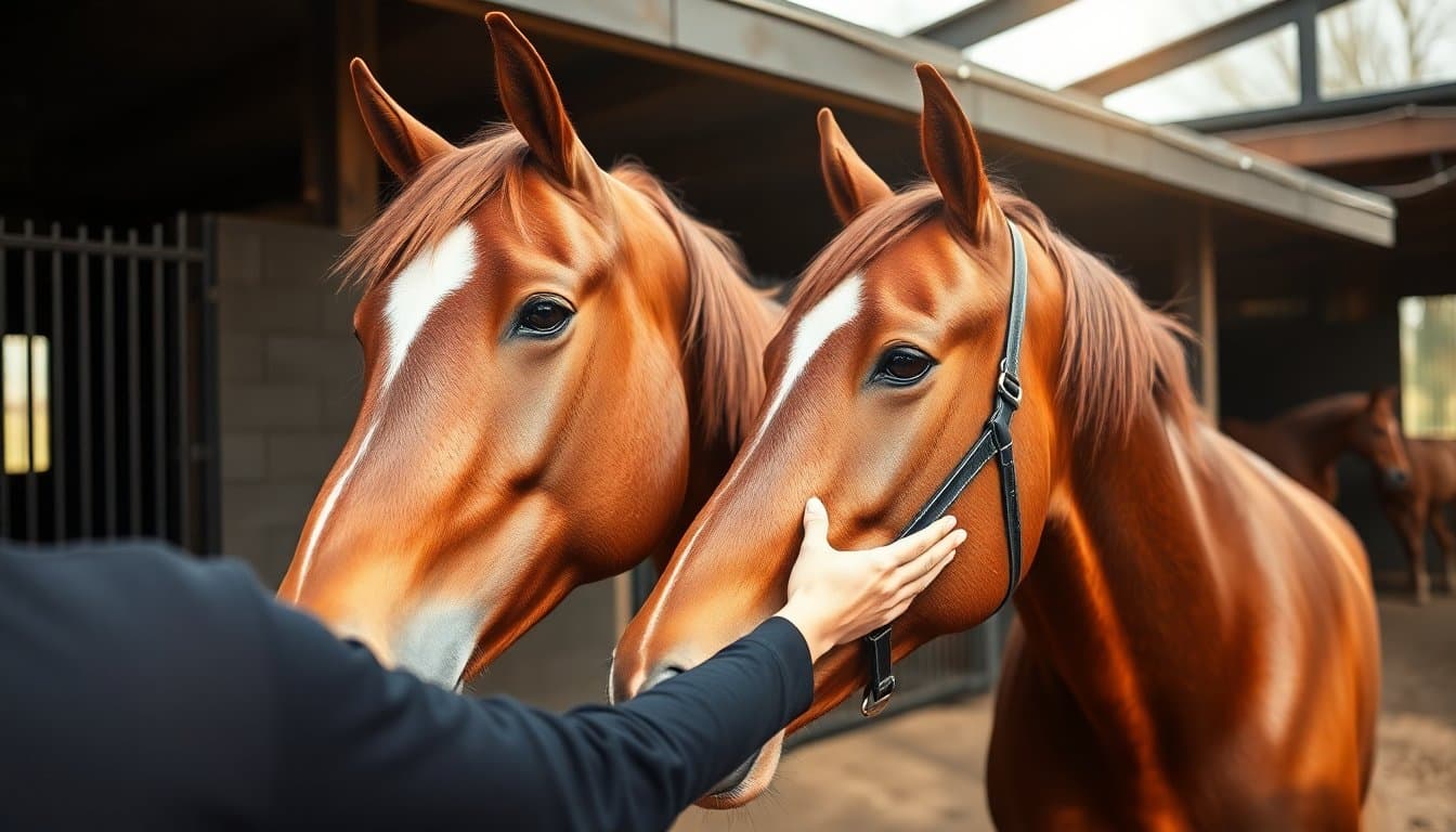 Soins des chevaux : les bases pour bien s'en occuper — illustration