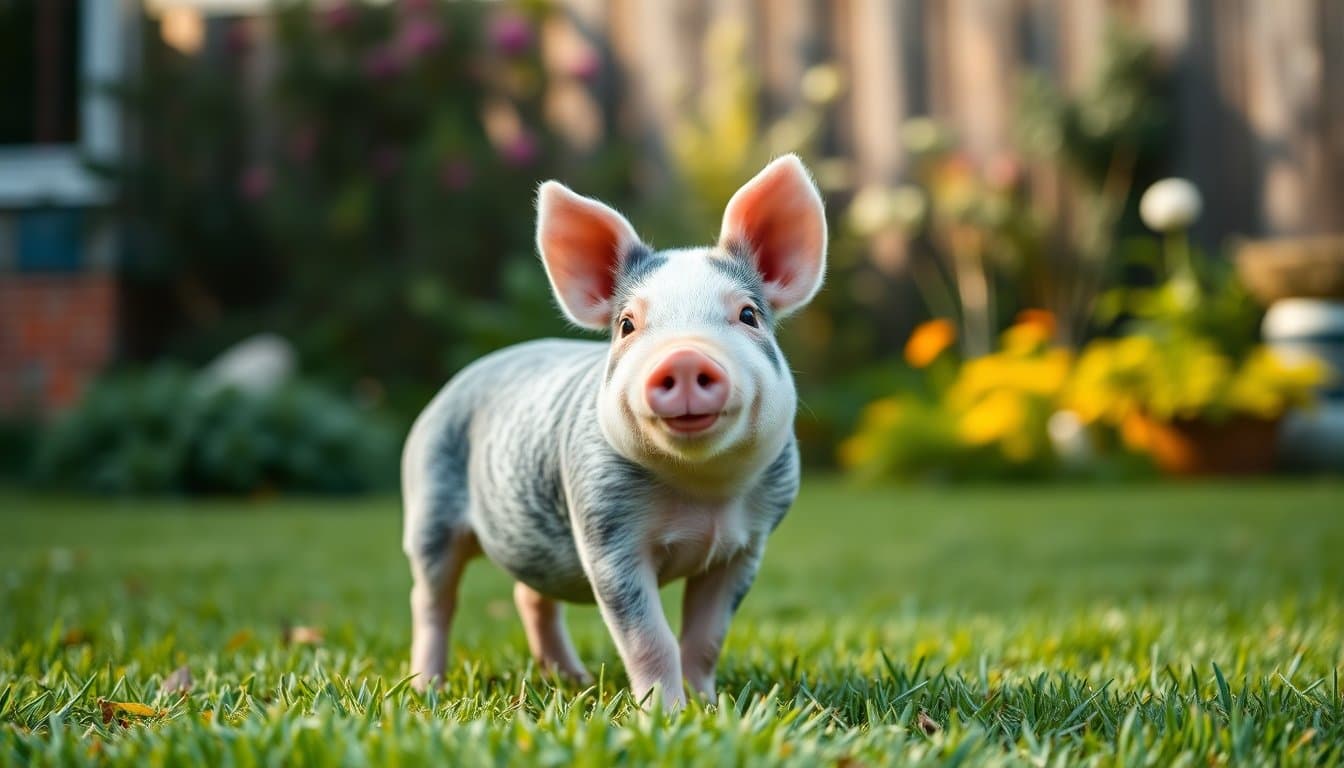 Cochon miniature : tout ce qu'il faut savoir avant d'en adopter un — illustration